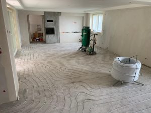 Fußbodenheizung nachrüsten fräsen