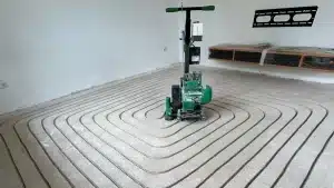 Vorteile des Fräsens einer Fussbodenheizung